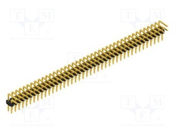 Connector: pin strips; pin header; male; PIN: 82; 2mm; THT; 2x41