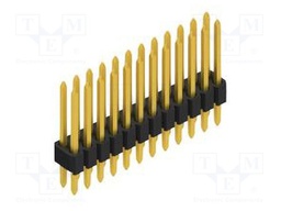Connector: pin strips; pin header; male; PIN: 24; 1.27mm; THT; 2x12