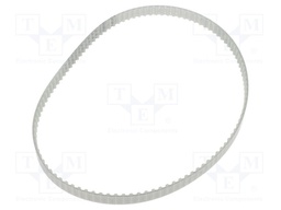 Timing belt; T5; W: 10mm; H: 2.2mm; Lw: 545mm; Tooth height: 1.2mm
