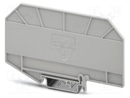 Separating plate; L: 53.6mm; W: 2.2mm; H: 100.6mm; Body: grey