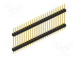 Connector: pin strips; pin header; male; PIN: 25; 2.54mm; THT; 1x25