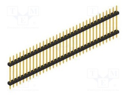 Connector: pin strips; pin header; male; PIN: 33; 2mm; THT; 1x33