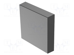 Actuator lens; OptoHiT; black; plastic; 24.4x24.4mm