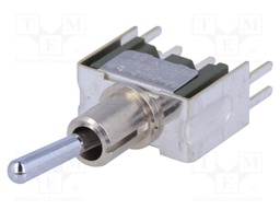 Switch: toggle; Pos: 2; SPDT; ON-ON; 1A/125VAC; Leads: for soldering