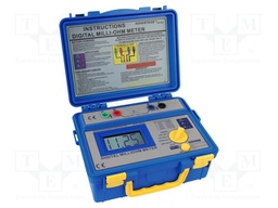 Milli-ohm meter; LCD 3,5 digit; 0÷200m/2/20/200/2kΩ