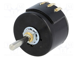 Potentiometer: shaft; single turn; 470Ω; 4W; ±5%; 6mm; Shaft: smooth