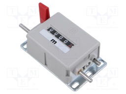 Counter: mechanical; mechanical indicator; meters; 9999,9m