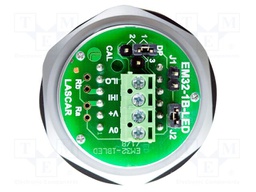 Panel; LED 3,5 digit 8mm; VDC: 0÷200mV; 38x15mm; Ø32.5mm