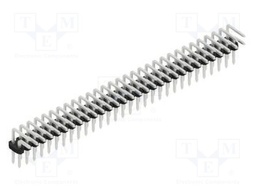 Connector: pin strips; pin header; male; PIN: 60; 2mm; THT; 2x30