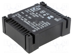 Transformer: encapsulated; 10VA; 115/115VAC; 18V; 18V; 277mA; 277mA