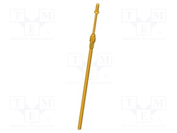 Test needle; Operational spring compression: 4mm; 3A; Ø: 0.6mm