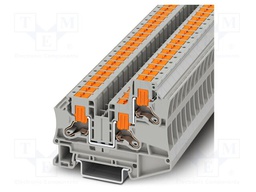 Splice terminal: rail; PTV; 41A; 1kV; push-in; L: 57.6mm; 0.5÷10mm2