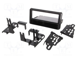 Radio mounting frame; Toyota; 1 DIN; black