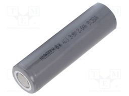 Re-battery: Li-Ion; 18650,MR18650; 3.6V; 2600mAh; Ø18.5x65.2mm