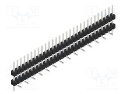 Connector: pin strips; pin header; male; PIN: 29; 2.54mm; SMT; 1x29