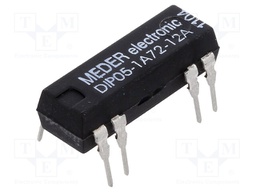 Relay: reed; SPST-NO; Ucoil: 5VDC; 1A; max.200VDC; max.200VAC; 50mW