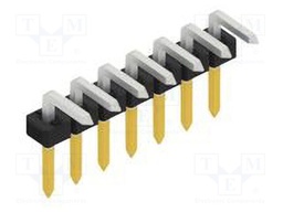 Connector: pin strips; pin header; male; PIN: 7; 2mm; THT; 1x7; 100V