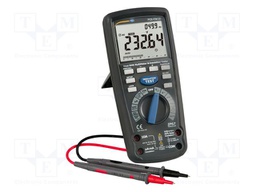 Digital multimeter; LCD; VDC: 0÷1000V; VAC: 0÷1000V; I DC: 0÷10A