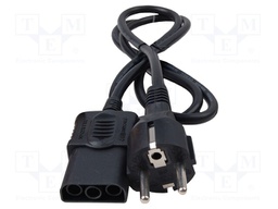 Mains cable; Len: 1.5m; Works with: KEW4118A,KEW5406A; Plug: EU