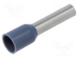 Tip: bootlace ferrule; insulated; copper; 4mm2; 12mm; tinned