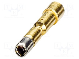Circular Connector Contact, PLUSCON SF Series, Socket, Crimp, 18 AWG, 26 AWG