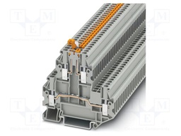 Splice terminal: rail; PA; L: 64.4mm; terminals: 4; W: 5.2mm